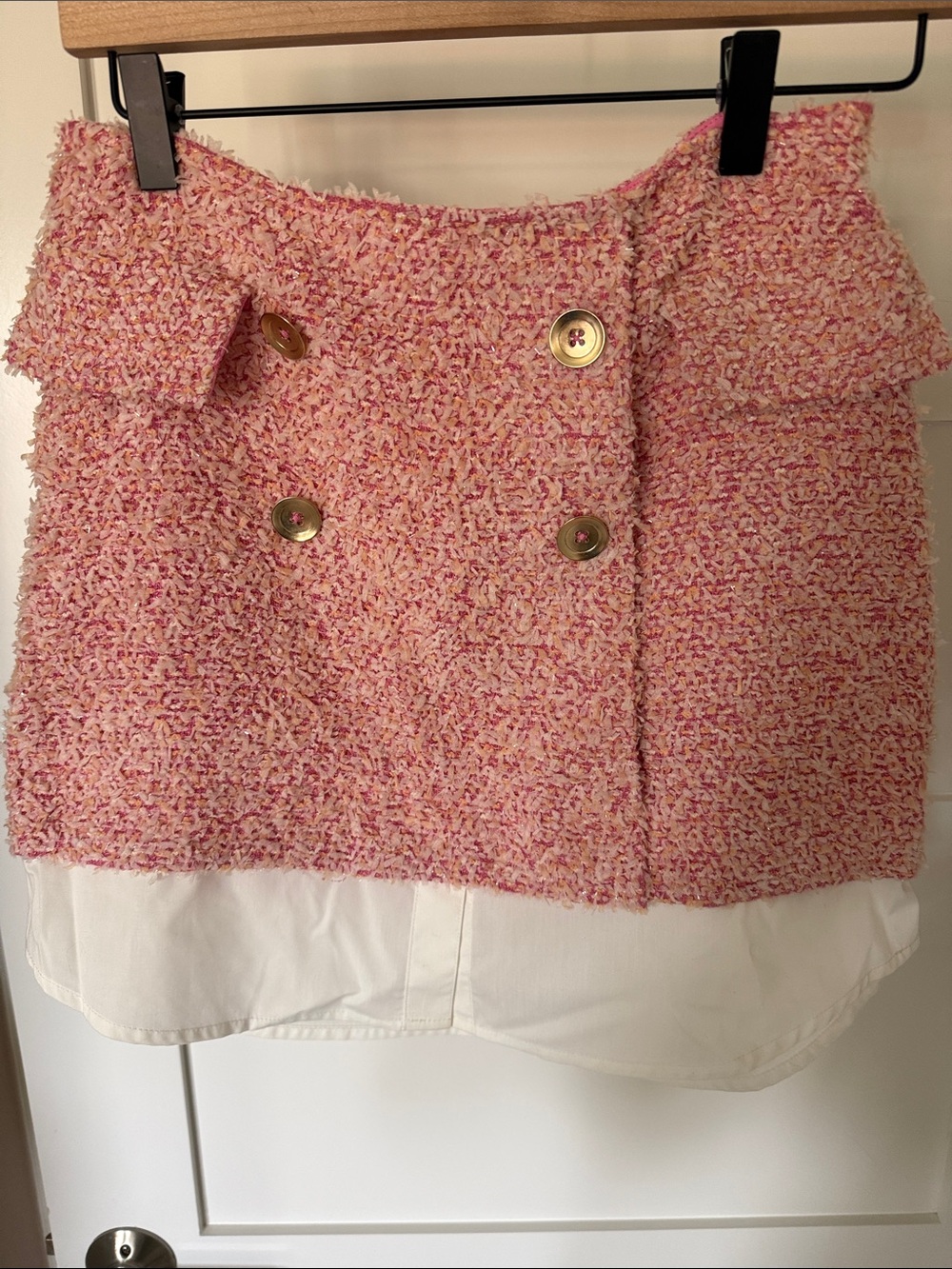 Pink skirt